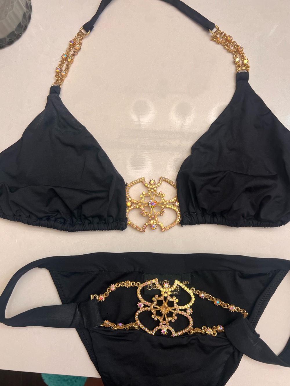 Beach Bunny Take me Away Swimsuit in black